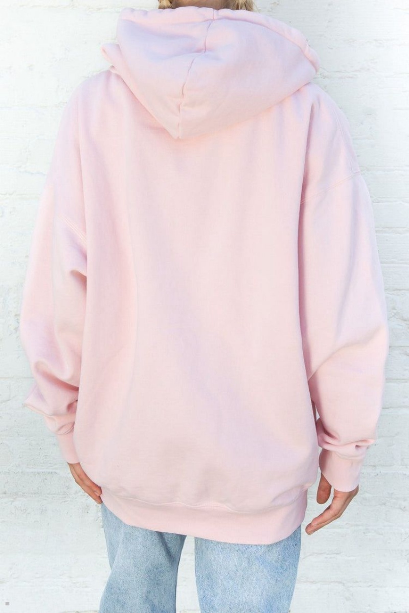 Sweat a Capuche Brandy Melville Christy Rose | NBC-35178856